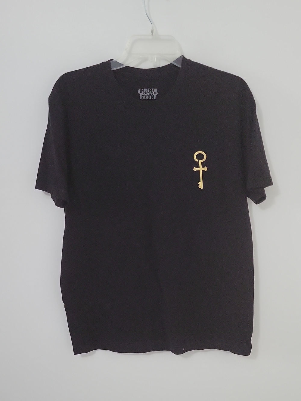 Greta Van Fleet Black Graphic T-Shirt, Size Large